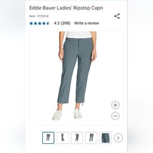 Eddie Bauer Stretch Ripstop Capri